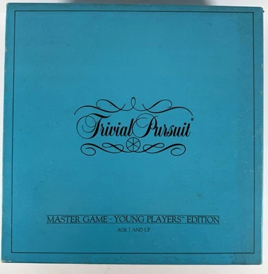 Trivial Pursuit Young Players Edition 1984 Board Game Complete Vintage - Image 1 of 4