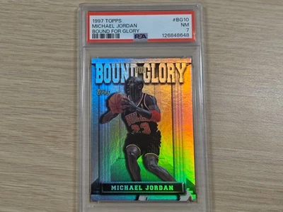 1997 TOPPSBOUND FOR GLORY #BG10 МАЙКЛ ДЖОРДАН PSA 7 - Изображение 1 из 2