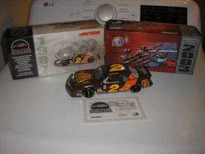 1/24 Acción Histórico Mark Martin #2 1987 SAI Techo Ford Thunderbird Libre SH Foto 1 de 4