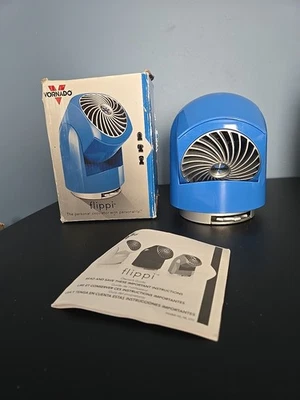 Vornado Flippi V6 CR1-0094-48 Personal Air Circulator Fan - Blue - Image 1 of 4