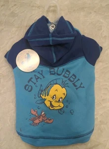 Felpa con cappuccio cane sirenetta Disney nuova taglia M media Harry Barker nuova con etichetta - Foto 1 di 8