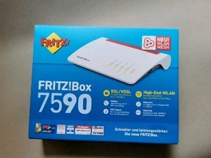 AVM FRITZ!Box 7590 Dual-Band WLAN Router MU-MIMO Supervectoring VDSL Mesh - Afbeelding 1 van 1