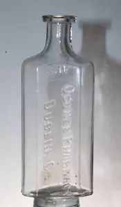 DUBLINO GA BOTTIGLIA MEDICINA OCONEE FARMACIA 5 1/2'' - Foto 1 di 7