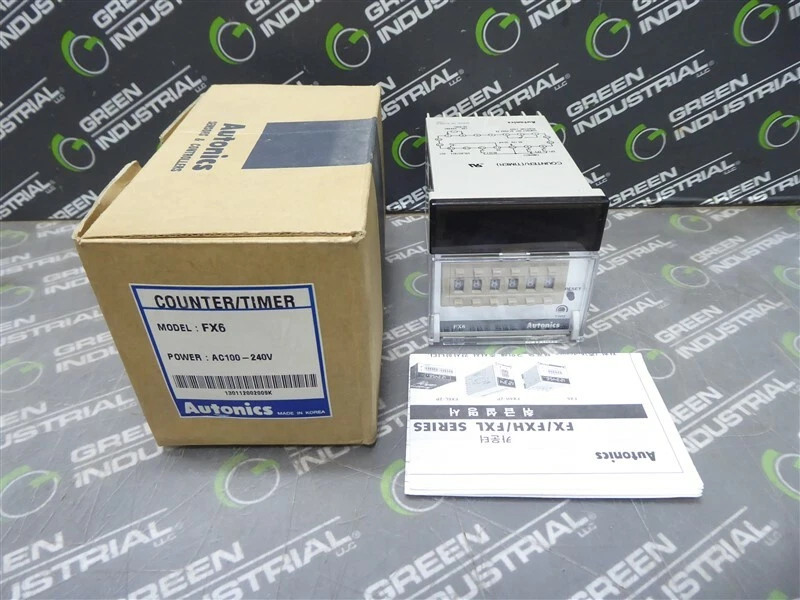 NEW Autonics FX6 Counter Timer Module AC100-240V - Image 1 of 4