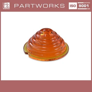 Blinkerglas für PORSCHE 356 A '52-'56 Blinker ECHTGLAS ORANGE L=R - Bild 1 von 6