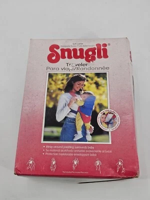 NUEVO - Snugli Soft Carrier - Traveler - Correa sujeta chupete modelo 040 años 90 Foto 1 de 4