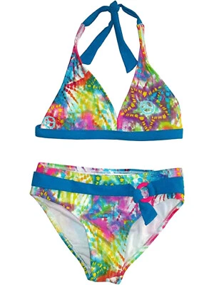 Breaking Waves Tie Dye Girls Bikini - NWT - Image 1 of 2
