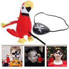  1 Set Parrot on Shoulder Prop Halloween Eye Mask Costume Pirate Costume