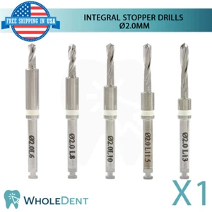 Taladro quirúrgico de tapón integral implante dental de riego externo Ø2.0 - Imagen 1 de 9