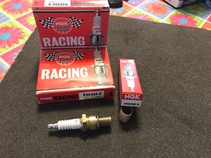 4 pc. NGK SPARK PLUGS Part # R4630A-9 / Stock # 5153 Racing Performance Plugs - Picture 1 of 3
