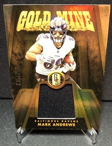 2023 Gold Standard Gold Mine Patch Mark Andrews No. 2 #124/299