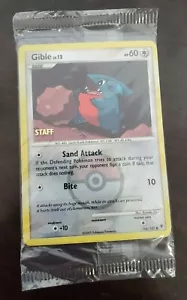 Pokemon SEALED Gible 106/147 City Championships Staff Promo Holofoil Pack - Bild 1 von 2