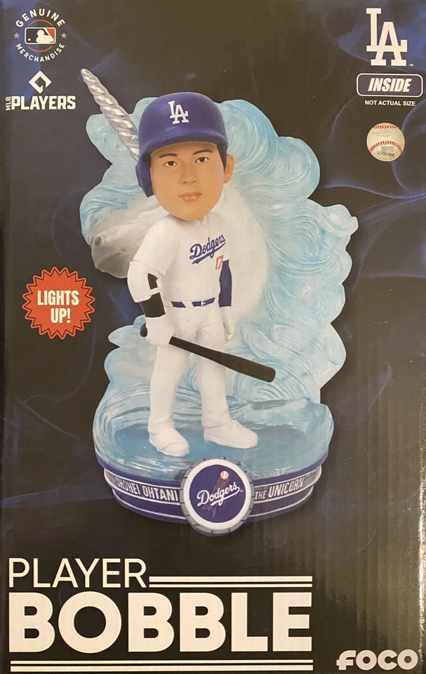 Shohei Ohtani Los Angeles Dodgers Unicorn Spirit Animal Bobblehead #1/124 - Image 1 of 1
