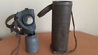 Ww2 1939 Chema Gas Mask With Original Tin Box Canister Wwii