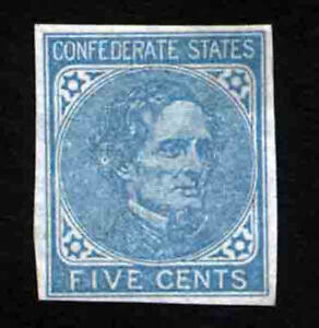 #7 5ct Confederate Mint  NG NIce Margins
