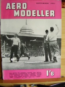AEROMODELLER MODEL AIRCRAFT MAG 1951 SEPT FROG 150 LIL, AUD SPARKY JAMI JARVI - Imagen 1 de 6