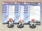 Star Wars Minis Game Republic Commando Boss x3 33/60 with 3 Cards Wizards 15970
