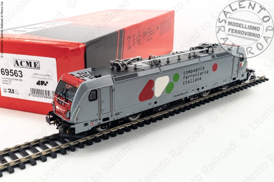 ACME 60563 H0 1 87 - Locomotiva Elettrica TRAXX E 494 582 CFI "Compagnia Ferrovi