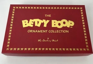 Betty Boop The Danbury Mint 12pc Christmas Ornament Collection Box Only NEW - Picture 1 of 4