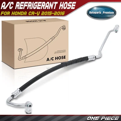 Manguera de descarga de refrigerante de aire acondicionado para compresor a condensador Honda CR-V 2015-2016 Foto 1 de 4