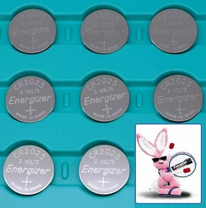8 Batterie NUOVE Energizer CR2025 ECR 2025 3V B - Foto 1 di 3