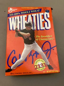 Cal Ripken Jr. Baltimore Orioles  Wheaties  Cereal Box. free shipping - Picture 1 of 2