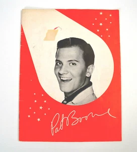 Vintage 1957 Pat Boone Souvenir Program   - Picture 1 of 9