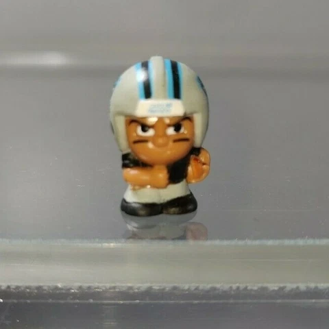 RARE 1" TALL CAROLINA PANTHERS NFL TEENYMATES SERIES 2 RUNNING BACKS FIGURE Cover