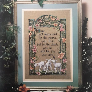 Words of Wisdom By Nancy Rossi Cross Stitch Cardstock Chart by Dimensions - Picture 1 of 5