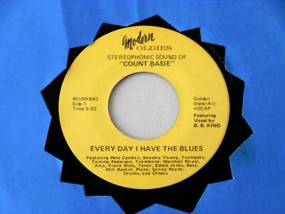 COUNT BASIE~ EVERY DAY I HAVE THE BLUES~ FEAT. B B KING~ RARE~ MINT~ UNPLAYED - Image 1 of 2