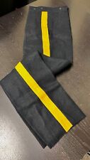 Civil War re-enacting, Union Cavalry Sergeant Dark-Blue Wool Trousers 34" W, NEW
