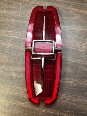 1966 FORD GALAXIE STATION WAGON TAIL LIGHT LENS  NOS FORD  1018  - Image 1 of 4