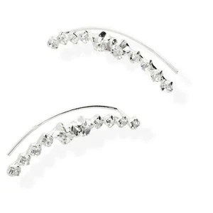Pinza para la oreja, pinza para la oreja, pendiente, clip para la oreja, pendiente de cartílago plata 925 o9 - Imagen 1 de 8