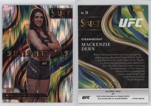 2023 Panini Select UFC Sensations Flash Prizm Mackenzie Dern #18