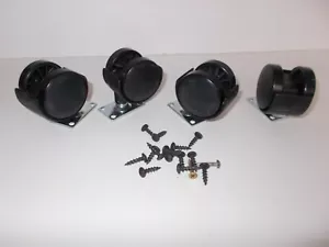 Pre-Owned Lightly Used Set of Caster Replacement Wheels for rolling chair - Picture 1 of 2