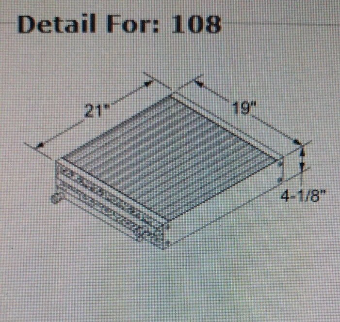 Катушка теплообменника детали центрального котла (140k БТЕ) #108 - Изображение 1 из 1