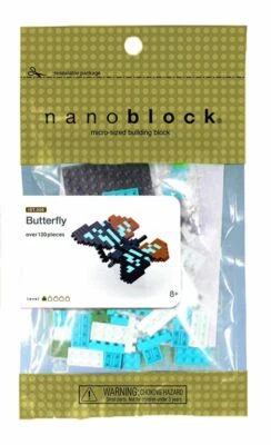 Nanoblock Butterfly 130 Pieces Sealed - Image 1 of 3