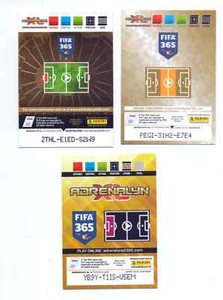 FIFA 365 Adrenalyn XL 35 Zhi Yang Base Karte Nr
