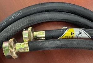 Washing Machine Hoses - Hot and Cold Water - Measures Approx 3.5-4' Long - Fast - Picture 1 of 3