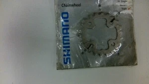 SHIMANO DEORE 64MM-BCD/22T VINTAGE MTB STEEL 5-BOLT CHAINRING FOR TRIPLE - Picture 1 of 4