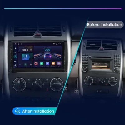 128G Qualcomm CarPlay Autoradio Für Mercedes-Benz A/B Klasse/Vito W169 W639 W245 - Bild 1 von 4
