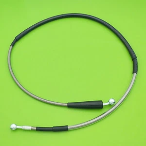 Front Brake Braided Hose Line For KAWASAKI KX85 KX100 KX112 2012 2013 2014-2024 - Picture 1 of 2