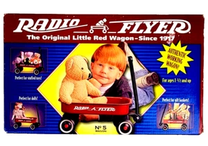 RADIO FLYER WAGON  Model #5 Little Red Steel 12"  - New in box - Picture 1 of 11