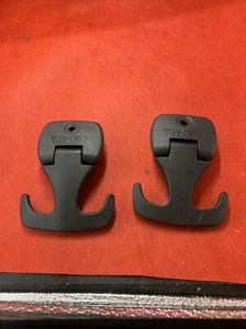 2011-2020 CHRYSLER 300 REAR TRUNK CARGO TIE DOWN LOOP HOOKS BLACK PLASTIC OEM - Picture 1 of 4