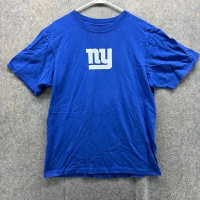 Camisa New York Giants Para Hombre Grande Azul Hakeem Nicks #88 Reebok Cuello Redondo Algodón Foto 1 de 4