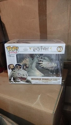 Figurine Pop Funko  Rides Harry Potter #93  Dragon & Harry Ron et Hermione - Photo 1/4