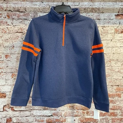 Suéter OshKosh B'gosh Niños 14 Mangas Largas Polar 1/4 Cremallera Cuello Simulado Pullover Foto 1 de 4