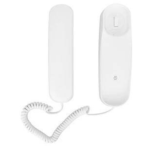 Przewodowe wsparcie telefonu Pauza Ostatni numer Redial Wall Montaż na ścianie Telefon stacjonarny FY - Zdjęcie 1 z 22
