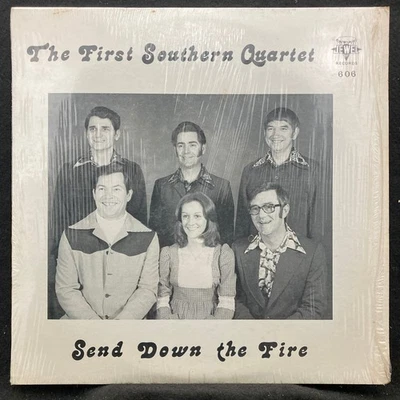Send Down The Fire by The First Southern Quartet (Jewel 606) LP VG+/VG+ - Image 1 of 4