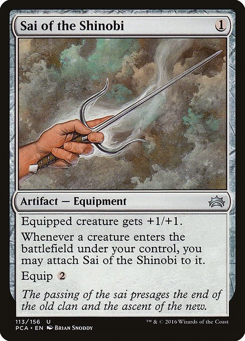 [MTG] Sai of the Shinobi (113) (PCA) NM - Image 1 of 1